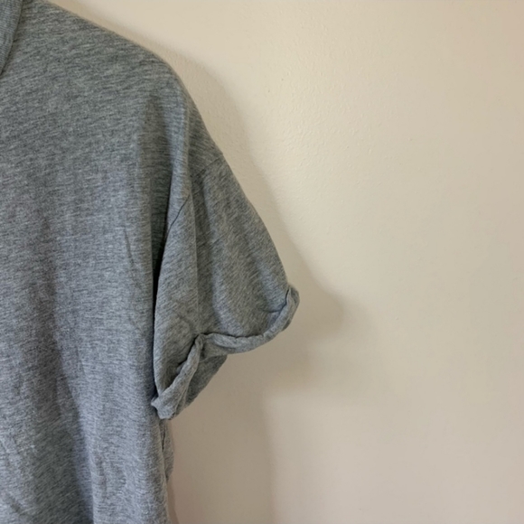 GARAGE Grey Crop Top Size S - Picture 6 of 8